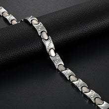 Carica l'immagine nel visualizzatore di Gallery, OIDEA Bracciale Braccialetto da Donna in Acciaio Inox Cuore Mosaico Zircone... - Ilgrandebazar