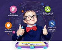 Carica l'immagine nel visualizzatore di Gallery, Peradix Lavagna Magnetica per Bambini - Tavola da Disegno Cancellabile Viola - Ilgrandebazar