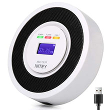 Carica l'immagine nel visualizzatore di Gallery, Rilevatori di Monossido Carbonio INTEY, Batteria al Litio Ricaricabile,... - Ilgrandebazar