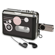 Carica l'immagine nel visualizzatore di Gallery, Rybozen Cassette Player Standalone Portable Digital USB Audio Music/Cassette...