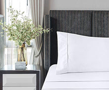 Carica l'immagine nel visualizzatore di Gallery, Utopia Bedding - Set Lenzuola Letto - Spazzolata Microfibra - King, Bianco - Ilgrandebazar