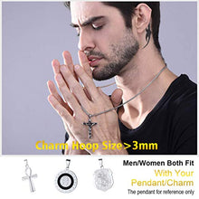 Carica l'immagine nel visualizzatore di Gallery, PROSTEEL Collana Uomo Donna Catena Grano Ricambio per Argento(3 Mm) - Ilgrandebazar