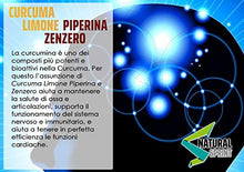 Carica l'immagine nel visualizzatore di Gallery, Curcuma e Piperiana Plus zenzero limone vitamina C- 130 cpr-Antiossidante...