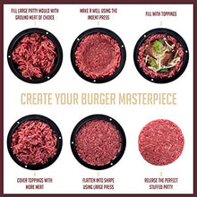 Carica l'immagine nel visualizzatore di Gallery, Flybiz Premium Pressa per Hamburger - Set 3 in 1 - Stampo Hamburger... - Ilgrandebazar