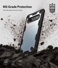 Carica l'immagine nel visualizzatore di Gallery, Ringke Fusion-X Custodia Compatibile con Galaxy S10 Plus (6.4"), Black - Ilgrandebazar