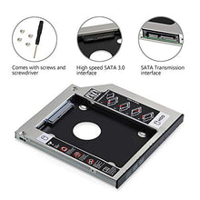 Carica l'immagine nel visualizzatore di Gallery, GeekerChip Hard Drive Caddy Frame 9,5mm,2nd 2.5"HDD/SSD SATA 3.0 HDD Hard...