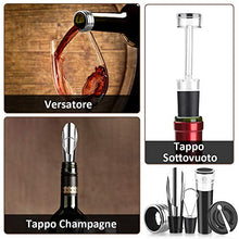 Carica l'immagine nel visualizzatore di Gallery, Rovtop Cavatappi Elettrico,Apribottiglie 4 Aa Batterie