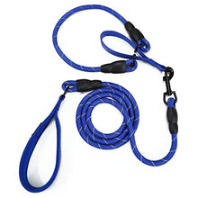Carica l'immagine nel visualizzatore di Gallery, Guinzaglio resistente per cani di alta qualità, corda arrampicata m, Blu