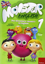 Carica l'immagine nel visualizzatore di Gallery, Monster english. Per diventare «mostri» in inglese. Con adesivi: 1...