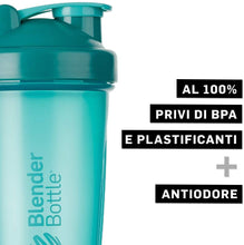 Carica l'immagine nel visualizzatore di Gallery, BlenderBottle Classic Loop Shaker per frullati di Proteine