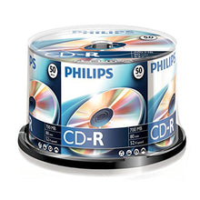 Carica l'immagine nel visualizzatore di Gallery, Philips CD-R 80MIN - Confezione da 50 50er