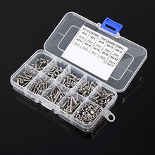 Carica l'immagine nel visualizzatore di Gallery, 340Pz M3 Phillips Panello Testa Vite Bulloni Dadi Kit Acciaio Inox...