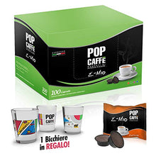 Carica l'immagine nel visualizzatore di Gallery, 100 CAPSULE POP CAFFE' E-MIO 1 INTENSO COMPATIBILI LAVAZZA A MODO MIO