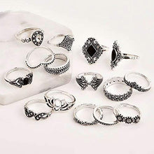 Carica l'immagine nel visualizzatore di Gallery, CAILI Anelli retrò di Modo, Vintage Knuckle Anello per Donna Ragazze... - Ilgrandebazar