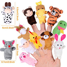 Carica l'immagine nel visualizzatore di Gallery, Joinfun 28pcs Set di Pupazzi da Dito per Bambini 22pcs Cartoon Animal Hand... - Ilgrandebazar