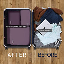 Carica l'immagine nel visualizzatore di Gallery, Amazon Brand: Eono Essentials Organizzatori da Viaggio a 4 Pezzi, Grigio