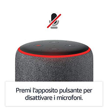 Carica l'immagine nel visualizzatore di Gallery, Amazon Echo (3ª generazione) - Altoparlante Tessuto grigio chiaro