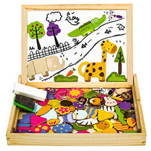 Carica l'immagine nel visualizzatore di Gallery, yoptote Puzzle Magnetico Legno Giocattolo di Giochi Montessori Bambini... - Ilgrandebazar