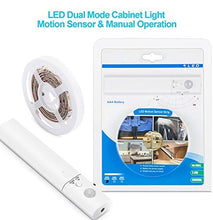 Carica l'immagine nel visualizzatore di Gallery, 1M 30LED Luce LED da guardaroba con sensore di movimento,Striscia 1m - Ilgrandebazar