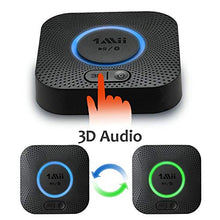 Carica l'immagine nel visualizzatore di Gallery, 1Mii Ricevitore Bluetooth 5.0, Adattatore Audio Hi-Fi con Jack Aux...