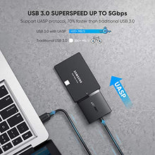 Carica l'immagine nel visualizzatore di Gallery, UGREEN Adattatore SATA USB 3.0 per SSD HDD 3.5’’ 2.5’’ 12TB, Cavo USB...