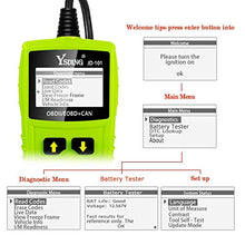 Carica l'immagine nel visualizzatore di Gallery, Ysding OBD2 Diagnosi per Auto Automative codici OBD II scanner diagnostico... - Ilgrandebazar