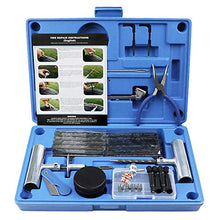 Carica l'immagine nel visualizzatore di Gallery, MAIKEHIGH Kit di Riparazione gomme Heavy Duty - 67 Pezzi PC per Blu - Ilgrandebazar