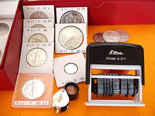Carica l'immagine nel visualizzatore di Gallery, byou Cartoncini per Monete,Cardboard Coin Holder 100 pezzi 50 * 25mm+31.5mm - Ilgrandebazar
