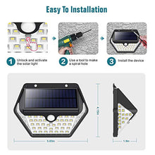 Carica l'immagine nel visualizzatore di Gallery, Luce Solare Led Esterno,【2019 Ultimi Modelli 60LED-800 lumen】iPosible...