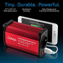 Carica l'immagine nel visualizzatore di Gallery, Odoga Inverter di Potenza, Invertitore 300W per Auto, Convertitore da rosso - Ilgrandebazar