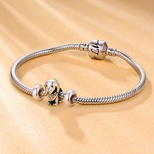 Carica l'immagine nel visualizzatore di Gallery, Charms Cane Bead Da Donna Argento Sterling 925 Con Cristallo Swarovski... - Ilgrandebazar