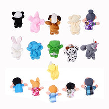 Carica l'immagine nel visualizzatore di Gallery, Binnan Burattini a Dito Marionette Dita in Velluto Finger Puppets con 10... - Ilgrandebazar