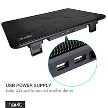 Carica l'immagine nel visualizzatore di Gallery, HAVIT Basi di Raffreddamento per PC Portatili Notebook Cooler 15.6"-17"...