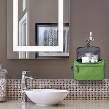 Carica l'immagine nel visualizzatore di Gallery, Beauty Case da Viaggio, Jiemei Borsa per Toilette - Uomini e Donne, Con Verde - Ilgrandebazar