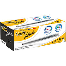 Carica l'immagine nel visualizzatore di Gallery, BIC Velleda 1741 Pennarelli Per Lavagna Bianca Con Punta Media Tonda - Nero - Ilgrandebazar