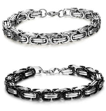Carica l'immagine nel visualizzatore di Gallery, sailimue 2 Pezzi Gioielli in Acciaio Inossidabile e Bracciale Uomo Donna...