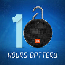 Carica l'immagine nel visualizzatore di Gallery, JBL CLIP 3 Speaker Wireless Bluetooth, Altoparlante Portatile Nero