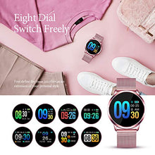 Carica l'immagine nel visualizzatore di Gallery, Smartwatch Elegante per Donna Ragazza Impermeabile IP67 con... - Ilgrandebazar