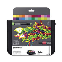 Carica l'immagine nel visualizzatore di Gallery, Winsor &amp; Newton Promarker Student Set - Astuccio Con 24 Sets, Design - Ilgrandebazar