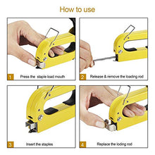 Carica l'immagine nel visualizzatore di Gallery, Graffatrice Manuale,Topec Professionale 3 in 1 Sparapunti, Pistola per...