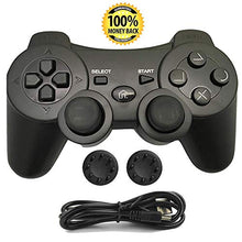 Carica l'immagine nel visualizzatore di Gallery, PS3 Controller, Wireless Bluetooth Gamepad Double Vibration Six-Axis Remote...