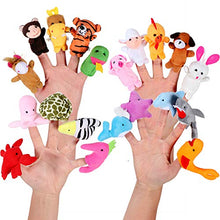 Carica l'immagine nel visualizzatore di Gallery, Joinfun Burattini da Dito 38pcs Messi per i Bambini 32pcs Cartoon Animal... - Ilgrandebazar