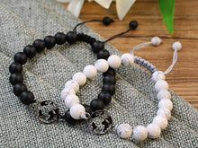 Carica l'immagine nel visualizzatore di Gallery, COAI Coppia Bracciali della Distanza 'Ovunque, Non Importa Dove' Mappamondo