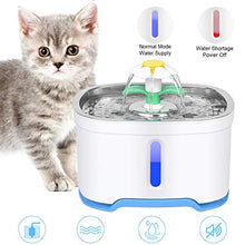 Carica l'immagine nel visualizzatore di Gallery, RIOGOO Fontana per Animali Domestici, Pompa di spegnimento Automatico 84oz /... - Ilgrandebazar