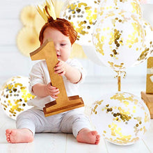 Carica l'immagine nel visualizzatore di Gallery, Palloncini Oro, 60 Pezzi Dorati, Coriandoli Dorati