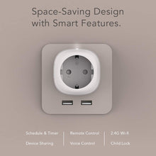 Carica l'immagine nel visualizzatore di Gallery, Nooie Presa Intelligente Wifi Compatibile con Alexa/Google Home, Mini Smart... - Ilgrandebazar