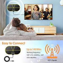 Carica l'immagine nel visualizzatore di Gallery, Antenna TV Interna, TICTID Digitale da Interno, HDTV... - Ilgrandebazar