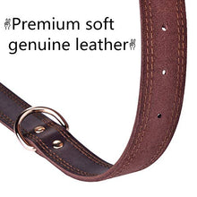 Carica l'immagine nel visualizzatore di Gallery, Collare XS:0.6''width,Neck 9.4-11.8''(24-30cm), Marrone/Non personalizzato