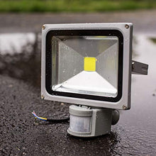 Carica l'immagine nel visualizzatore di Gallery, Luci di sicurezza con sensore movimento, 20 W LED Floodlight Outdoor Grey - Ilgrandebazar