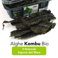 Carica l'immagine nel visualizzatore di Gallery, CiboCrudo Alghe Kombu Bio - 40g - Essiccate al Sole Ricche di Fibre e Sali...